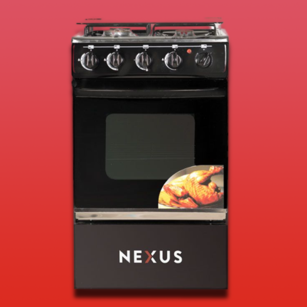 Nexus 4-Burner Gas Cooker GCCR-NX-5055BC (3 + 1)